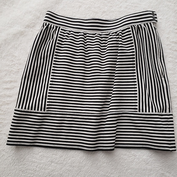 Madewell Striped Skirt - Picture 1 of 3
